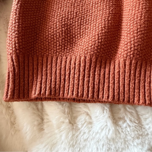 Le Lis Burnt Orange Cowl Neck Sweater - Picture 5 of 7